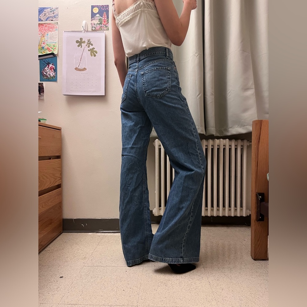 Flared Wide Leg Baggy Stradivarius Jeans